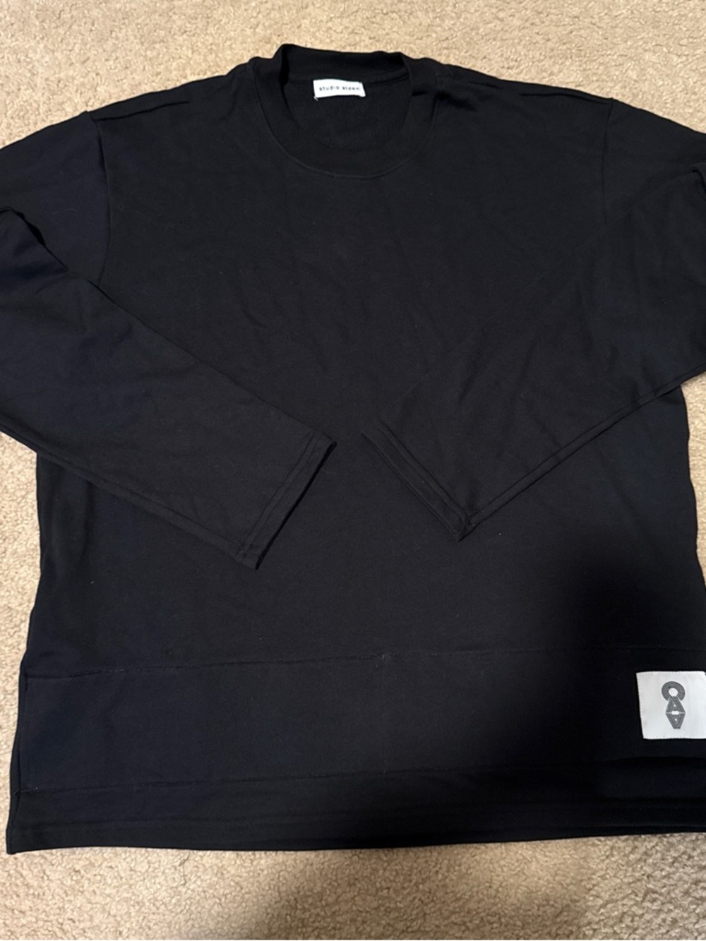 studio pullover | oversized black - Picture 6 of 8